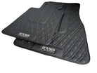 Floor Mats For BMW 3 Series F34 Gt 2013-2020 Black Leather Er56 Design - AutoWin