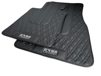 Floor Mats For BMW 4 Series G23 Convertible Black Leather Er56 Design - AutoWin
