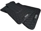 Floor Mats For BMW X3 - E83 SUV Black Leather Er56 Design - AutoWin