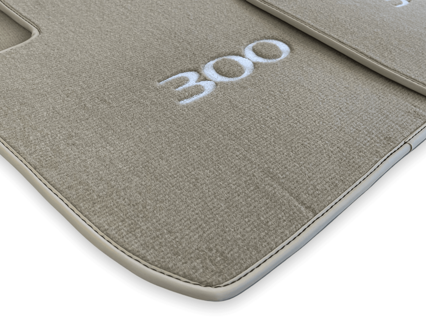 Floor Mats For Chrysler 300C Beige 2011-2022 - AutoWin