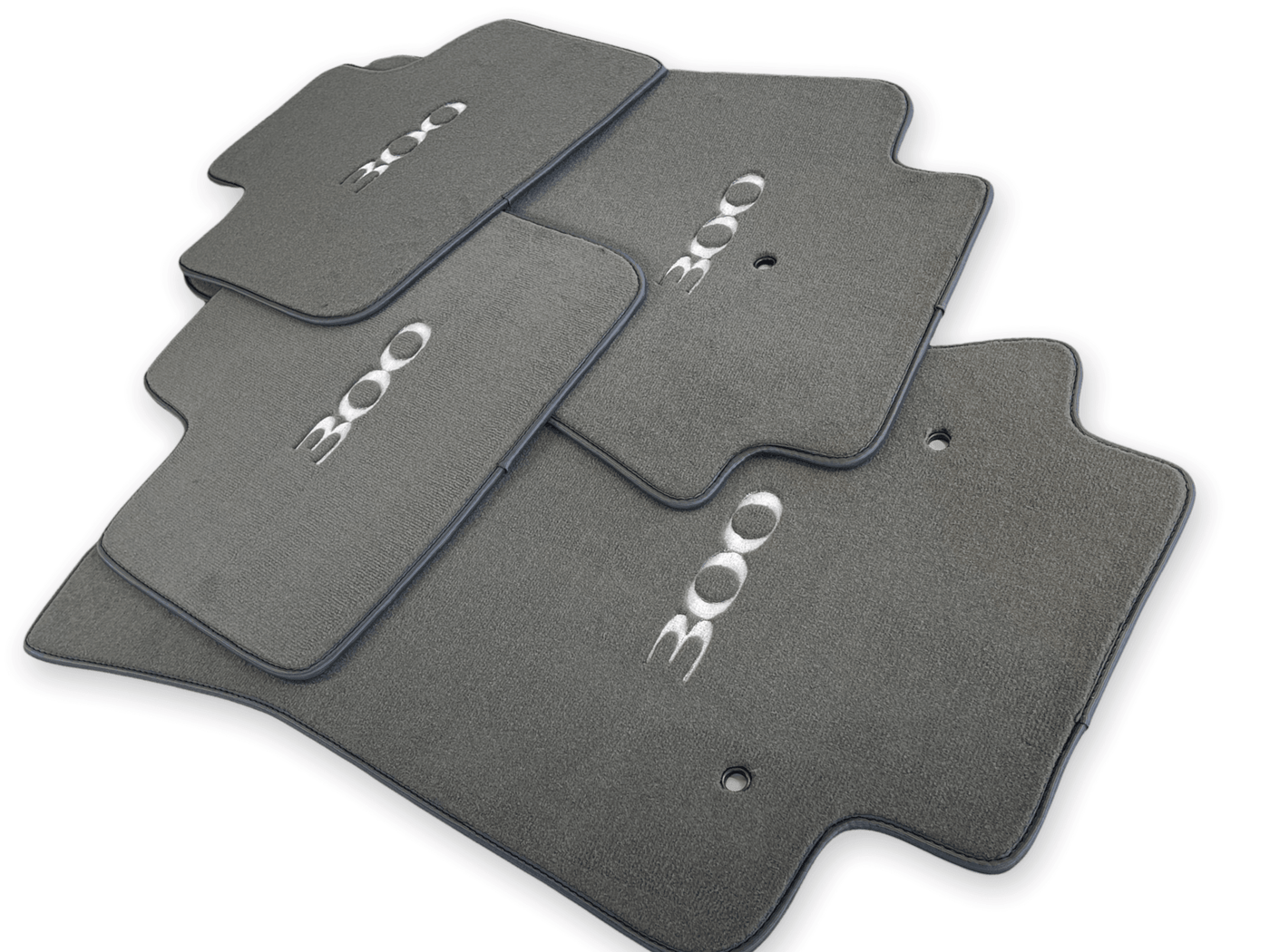 Floor Mats For Chrysler 300C Gray 2011-2022 - AutoWin