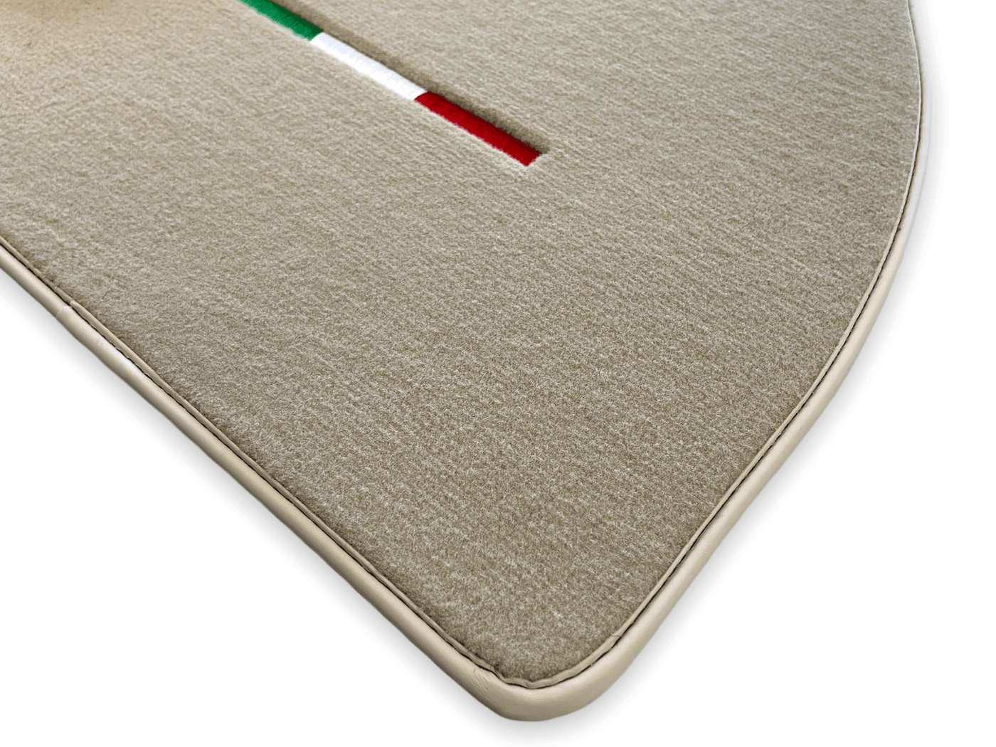 Floor Mats For Ferrari 328 GTB 1985-1989 Beige Autowin Brand Italian Edition - AutoWin