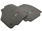 Floor Mats For Ferrari F8 Tributo (2019-2023) Gray Italian Edition - AutoWin