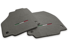 Floor Mats For Ferrari F8 Tributo (2019-2023) Gray Italian Edition - AutoWin