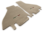 Floor Mats For Ferrari Testarossa 1984–1996 Beige Autowin Brand Italy Edition - AutoWin