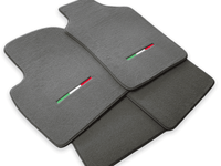 Gray Floor Mats for Fiat Punto Evo (2009-2012) 5 Doors - AutoWin