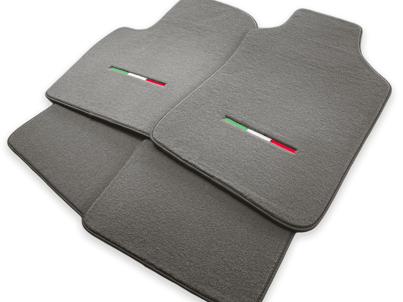 Gray Floor Mats for Fiat Punto Evo (2009-2012) 5 Doors - AutoWin