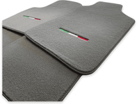 Gray Floor Mats for Fiat Punto Evo (2009-2012) 5 Doors - AutoWin