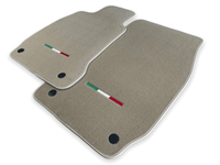Floor Mats For Maserati Quattroporte Beige IT Edition - AutoWin