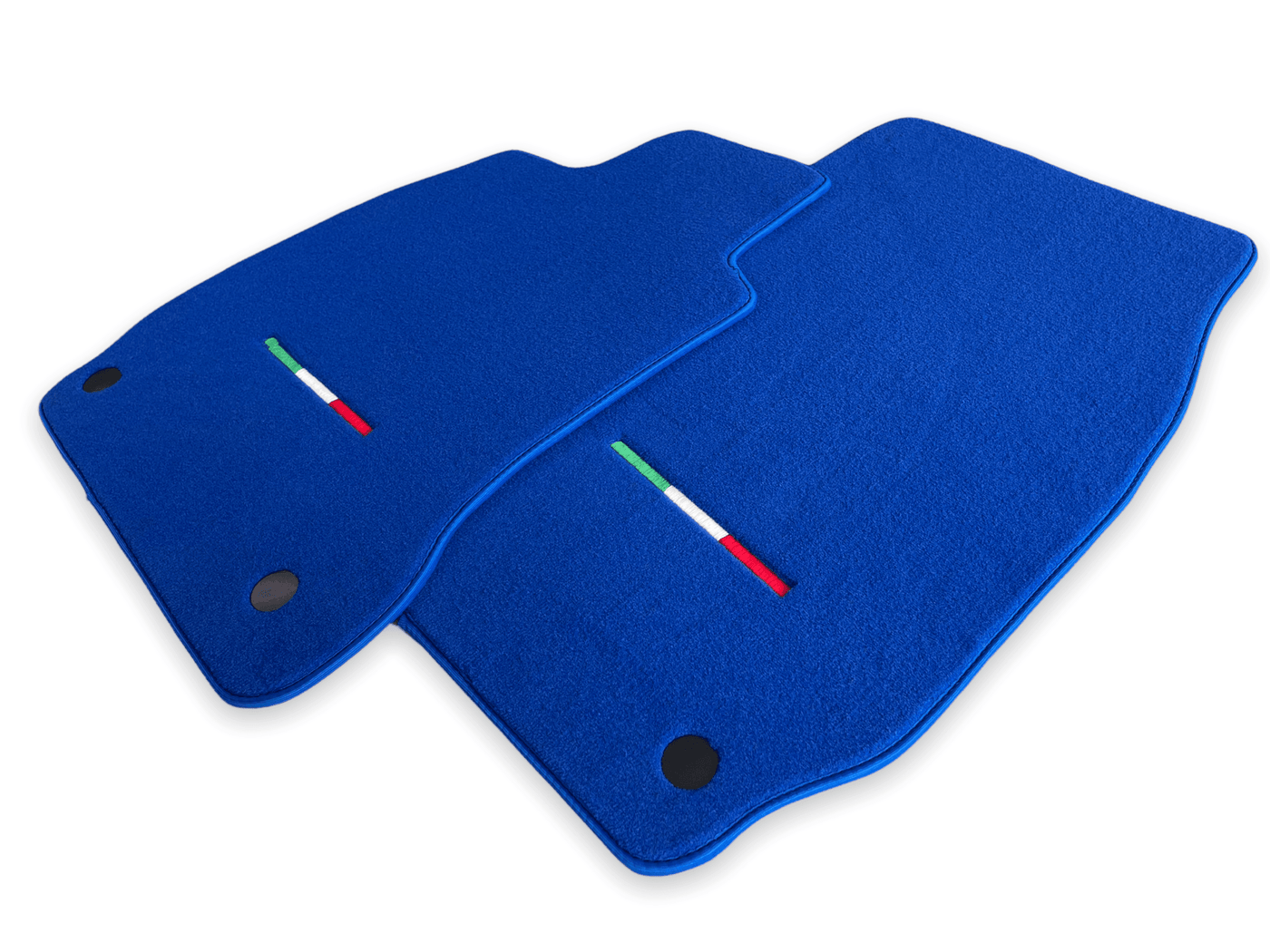 Floor Mats For Maserati Quattroporte Blue IT Edition - AutoWin