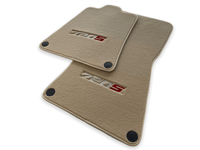 Floor Mats For McLaren 720S Beige Tailored Carpets Set AutoWin - AutoWin