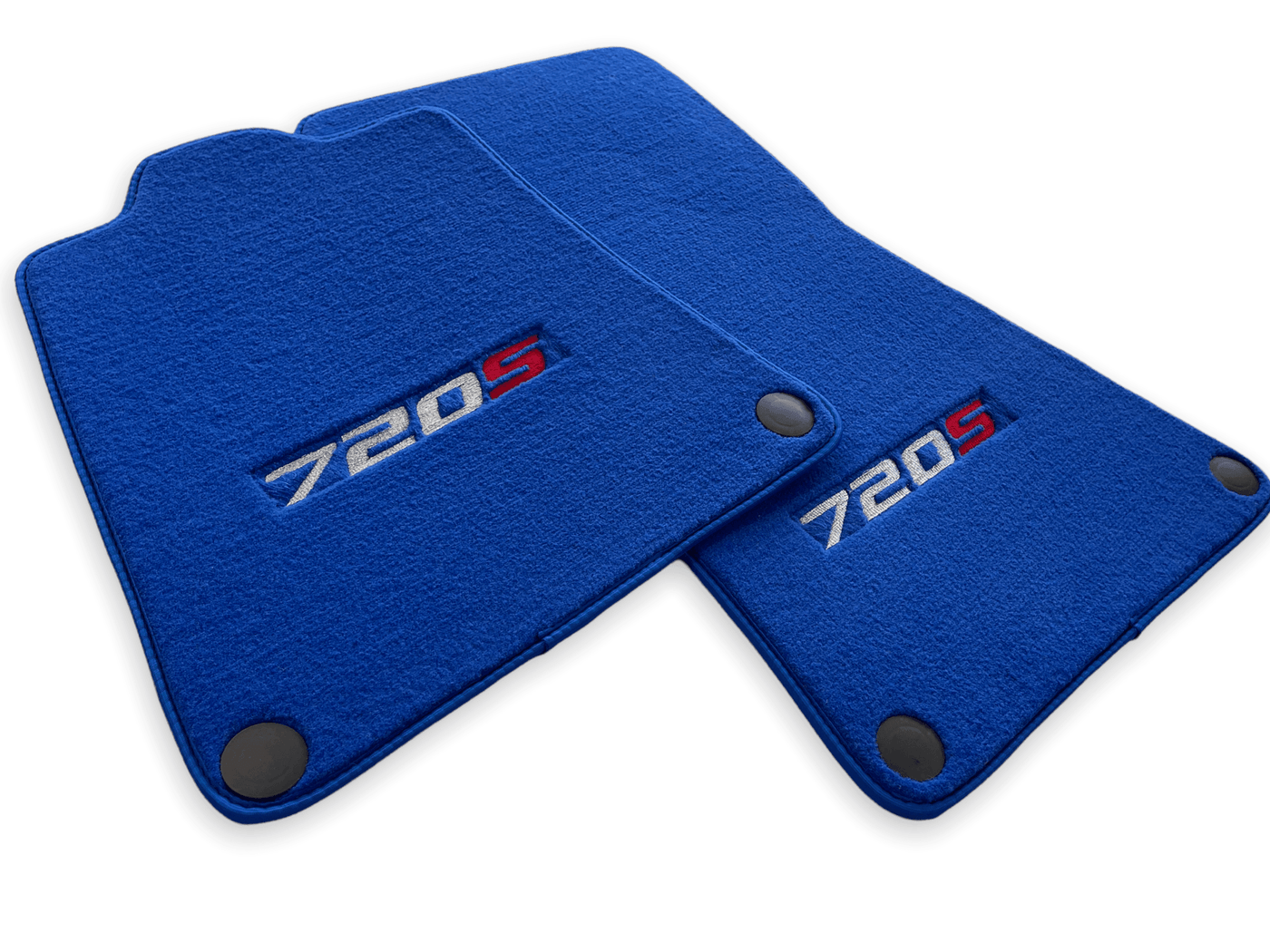 Floor Mats For McLaren 720S Blue Tailored Carpets Set AutoWin - AutoWin