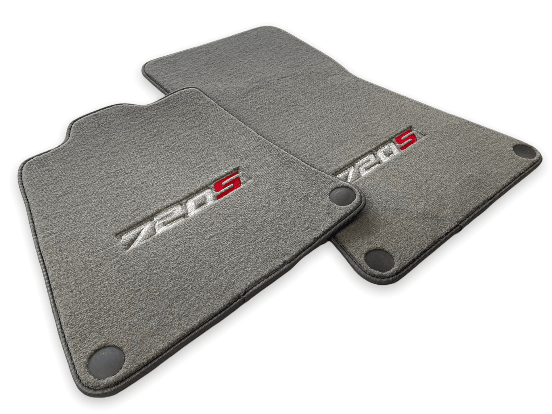 Floor Mats For McLaren 720S Gray Tailored Carpets Set AutoWin - AutoWin