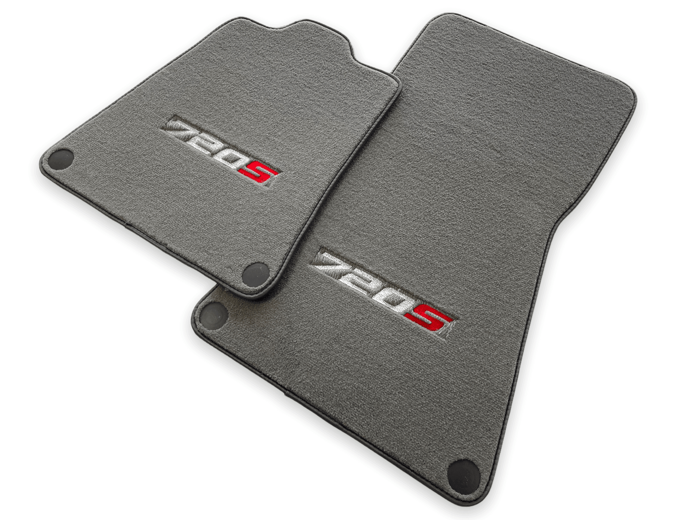 Floor Mats For McLaren 720S Gray Tailored Carpets Set AutoWin - AutoWin