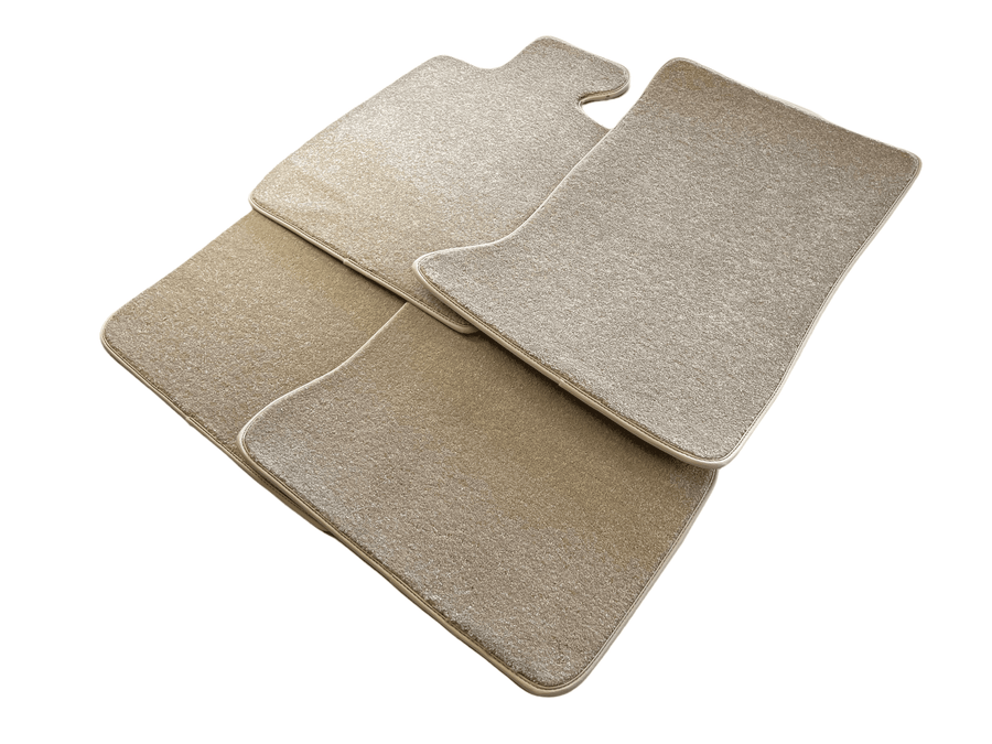 Floor Mats For Rolls Royce Phantom VIII (2017-2024) Beige Luxury Quality - AutoWin