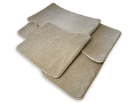 Floor Mats For Rolls Royce Wraith 2013-2023 Beige Luxury Quality - AutoWin
