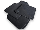 Genuine Alcantara Floor Mats for Ferrari 599 Coupe 2006-2012 Black ER56 Design - AutoWin