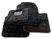 Genuine Sheepskin Floor Mats Bentley Mulsanne (2010-2020) Er56 Design Brand - AutoWin