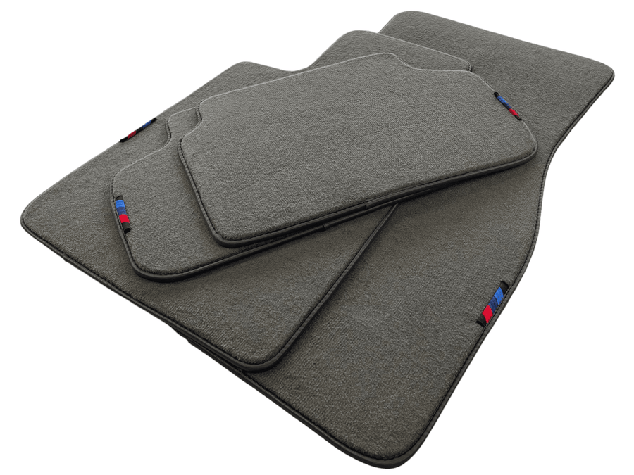 Gray Floor Mats For BMW 7 Series E65 With M Package AutoWin Brand - AutoWin