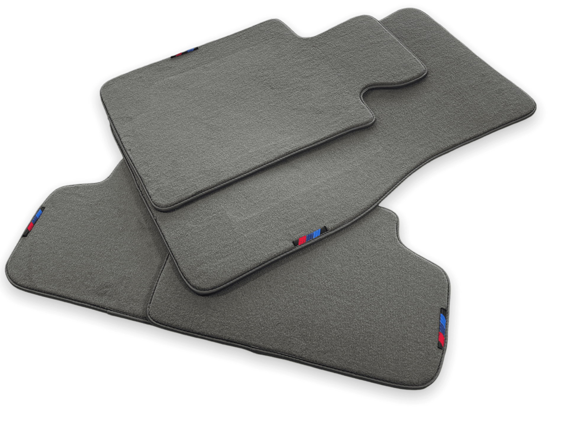 Gray Floor Mats For BMW 7 Series F01 With M Package AutoWin Brand - AutoWin
