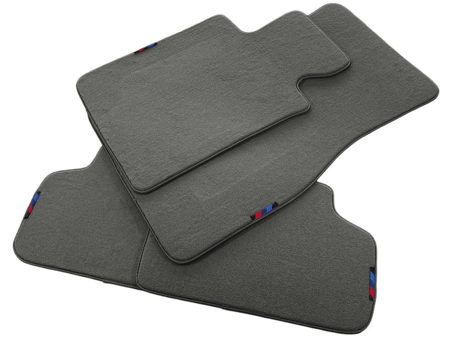 Gray Floor Mats For BMW M4 Series F83 With M Package AutoWin Brand - AutoWin