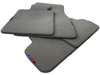 Gray Floor Mats For BMW X4 Series F26 With M Package AutoWin Brand - AutoWin