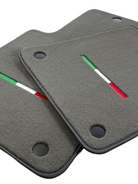 Gray Floor Mats For Ferrari 599 Coupe 2006-2012 Italian Edition - AutoWin