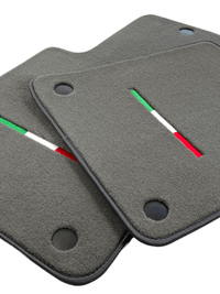 Gray Floor Mats For Ferrari 599 Coupe 2006-2012 Italian Edition - AutoWin