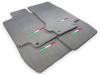 Gray Floor Mats For Maserati GranTurismo (2007-2019) IT Edition - AutoWin