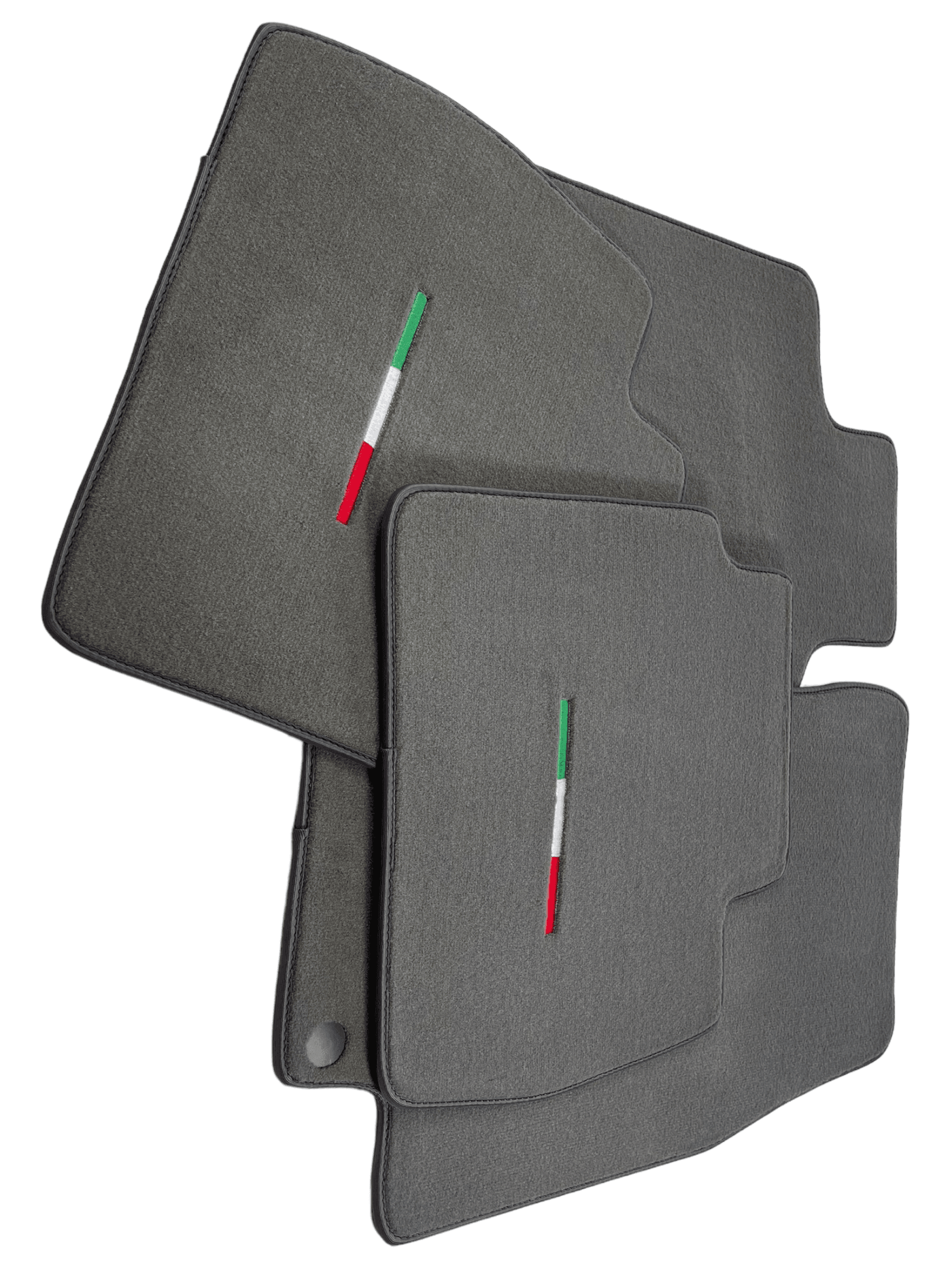 Gray Floor Mats For Maserati GranTurismo (2007-2019) IT Edition - AutoWin
