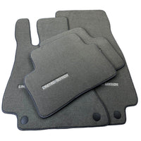 Gray Floor Mats For Mercedes Benz CLA-Class X117 Shooting Brake (2015-2019) | Limited Edition - AutoWin