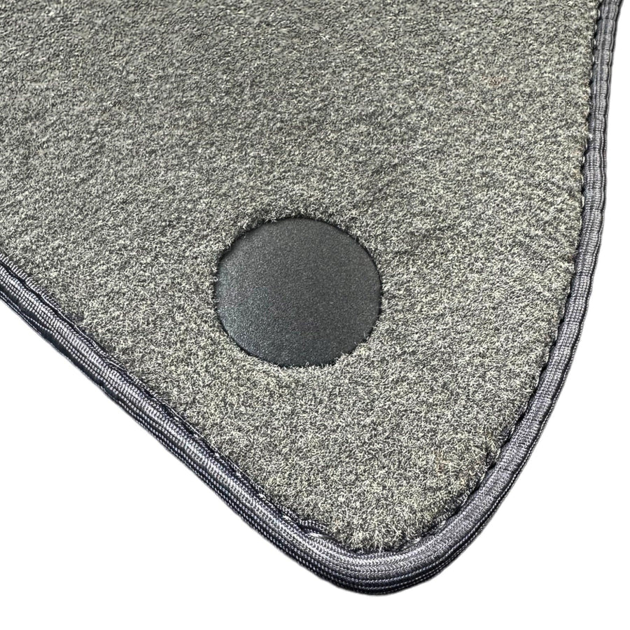 Gray Floor Mats For Mercedes Benz CLK-Class C208 Coupe (1997-2002) | Limited Edition - AutoWin