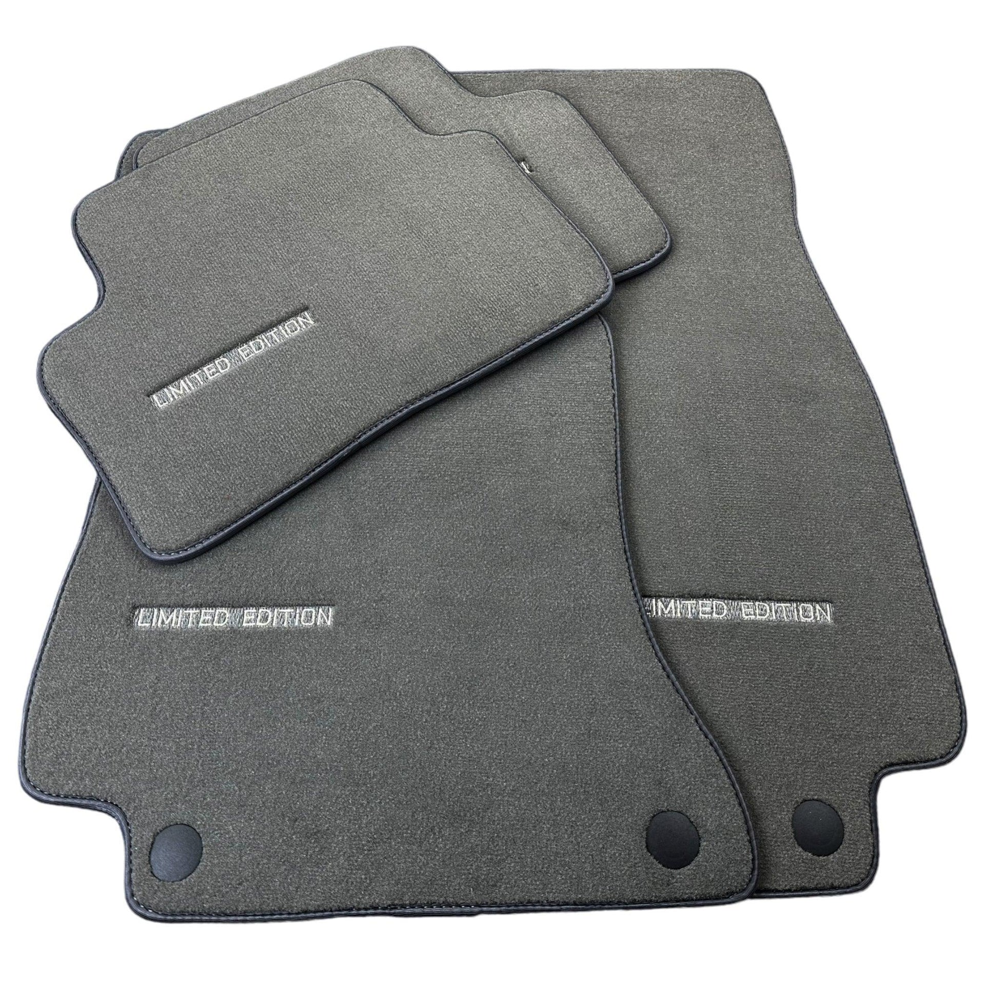 Gray Floor Mats For Mercedes Benz E-Class A238 Convertible (2017-2023) | Limited Edition - AutoWin