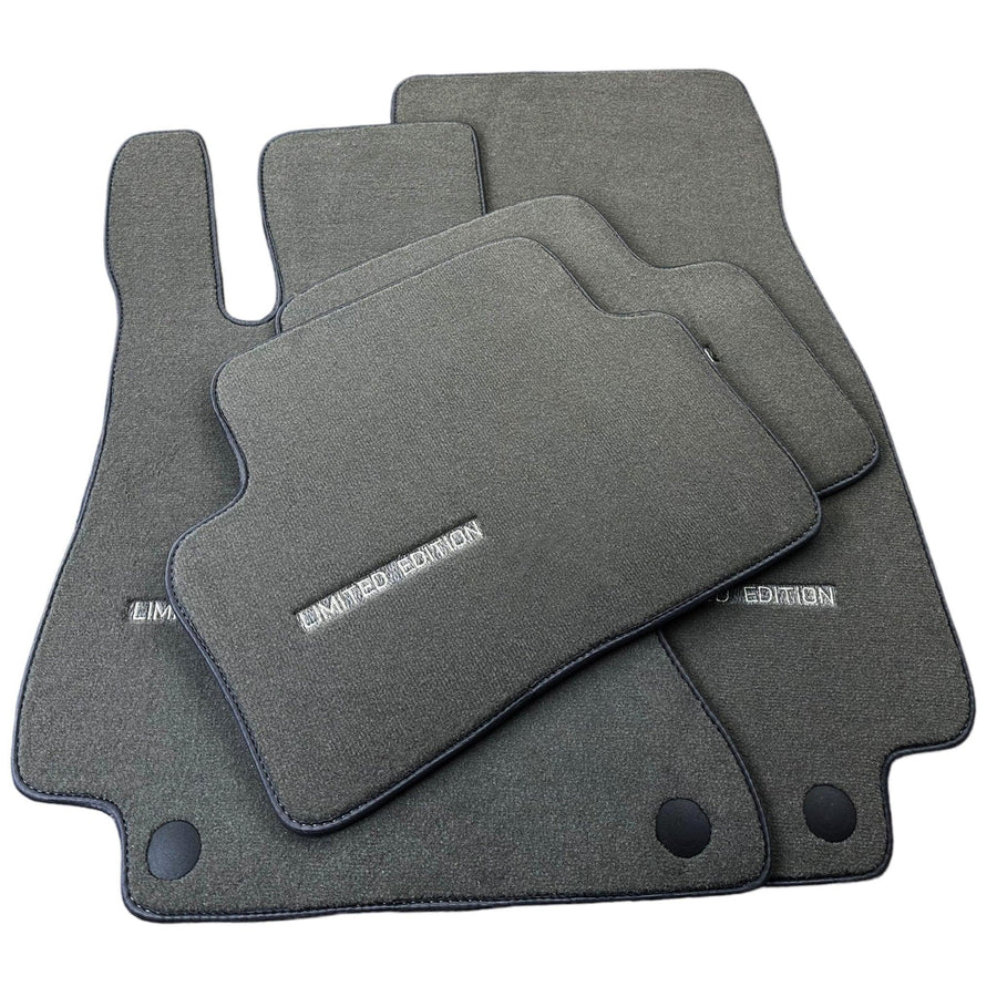 Gray Floor Mats For Mercedes Benz EQC-Class N293 (2019-2023) | Limited Edition - AutoWin