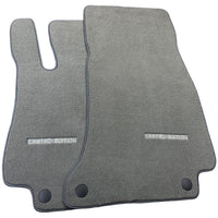 Gray Floor Mats For Mercedes Benz S-Class C126 Coupe (1981-1991) | Limited Edition - AutoWin