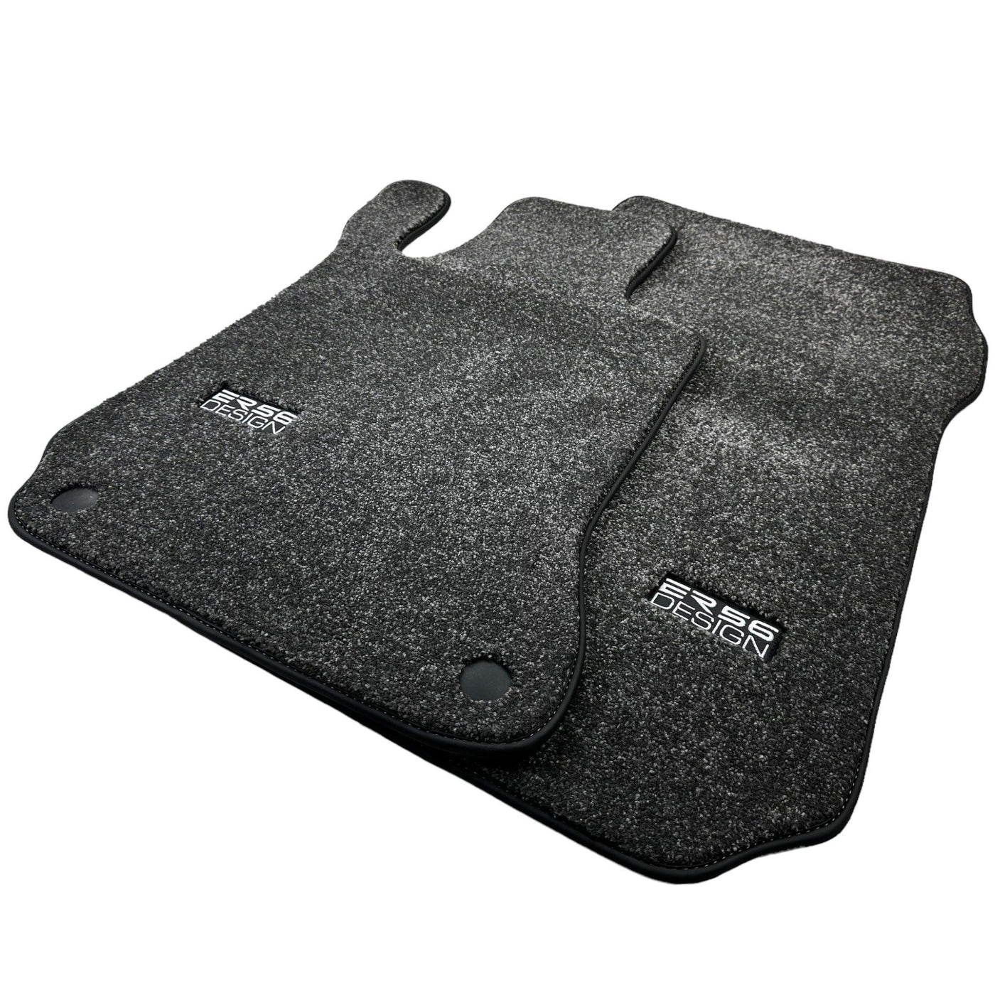 Gray Luxury Floor Mats For Mercedes Benz C-Class W204 Sedan (2007-2014) | ER56 Design - AutoWin