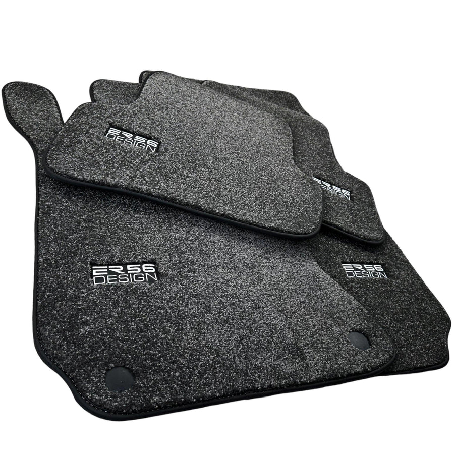 Gray Luxury Floor Mats For Mercedes Benz C-Class W206 Sedan (2021-2023) | ER56 Design - AutoWin