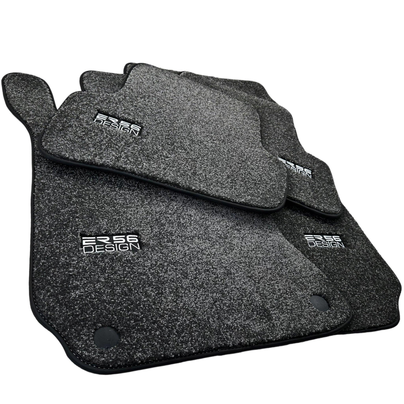 Gray Luxury Floor Mats For Mercedes Benz CL-Class C215 Coupe (1999-2006) | ER56 Design - AutoWin