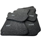 Gray Luxury Floor Mats For Mercedes Benz CLS-Class C218 Coupe Facelift (2014-2018) | ER56 Design - AutoWin