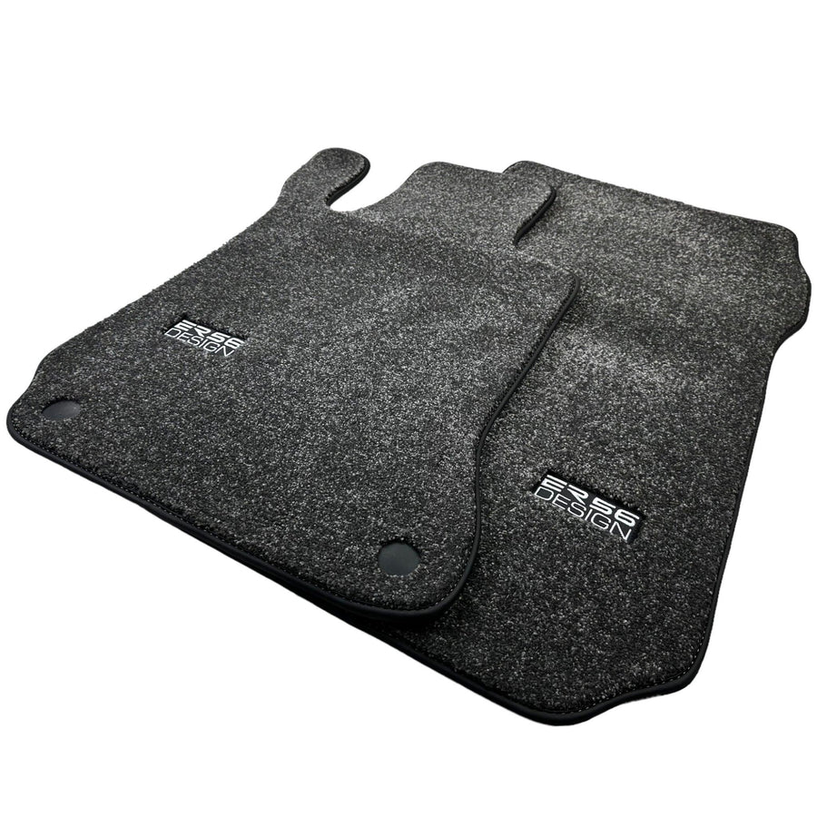 Gray Luxury Floor Mats For Mercedes Benz GL-Class 500 4Matic (2012-2015) | ER56 Design - AutoWin