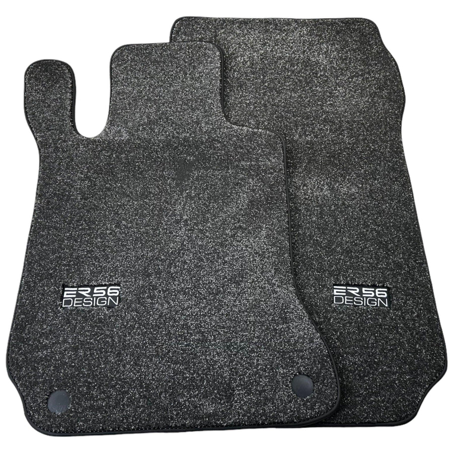 Gray Luxury Floor Mats For Mercedes Benz GL-Class X166 (2012-2015) | ER56 Design - AutoWin