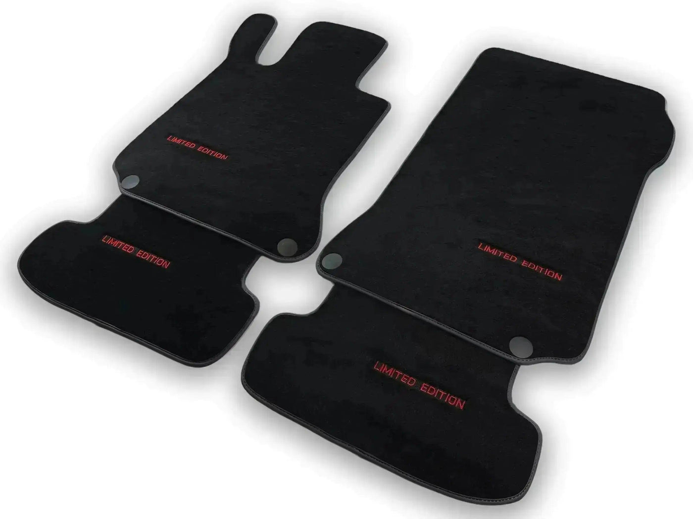 Gray Luxury Floor Mats For Mercedes Benz GLK-Class X204 (2012-2015) | ER56 Design - AutoWin