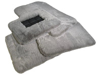 Gray Sheepskin Floor Mats For Bentley Flying Spur (2013-2019) Er56 Design Brand - AutoWin