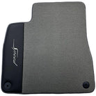 Grey Floor Mats For Bentley Mulsanne (2010-2020) with Leather - AutoWin
