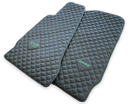 Leather Floor Mats For Aston Martin V8 Vantage (2005–2023) ER56 Design - AutoWin