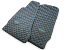 Leather Floor Mats For Aston Martin V8 Vantage (2005–2023) ER56 Design - AutoWin