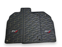 Leather Floor Mats for Lamborghini Aventador SVJ Limited Edition - AutoWin