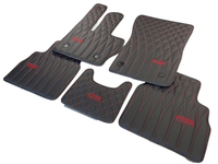 Leather Floor Mats For Mercedes-Benz G Class 2019-2022 W463 ER56 Design - AutoWin