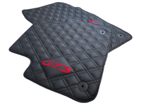 Leather Floor Mats for Porsche Cayenne GTS 2018-2023 - AutoWin