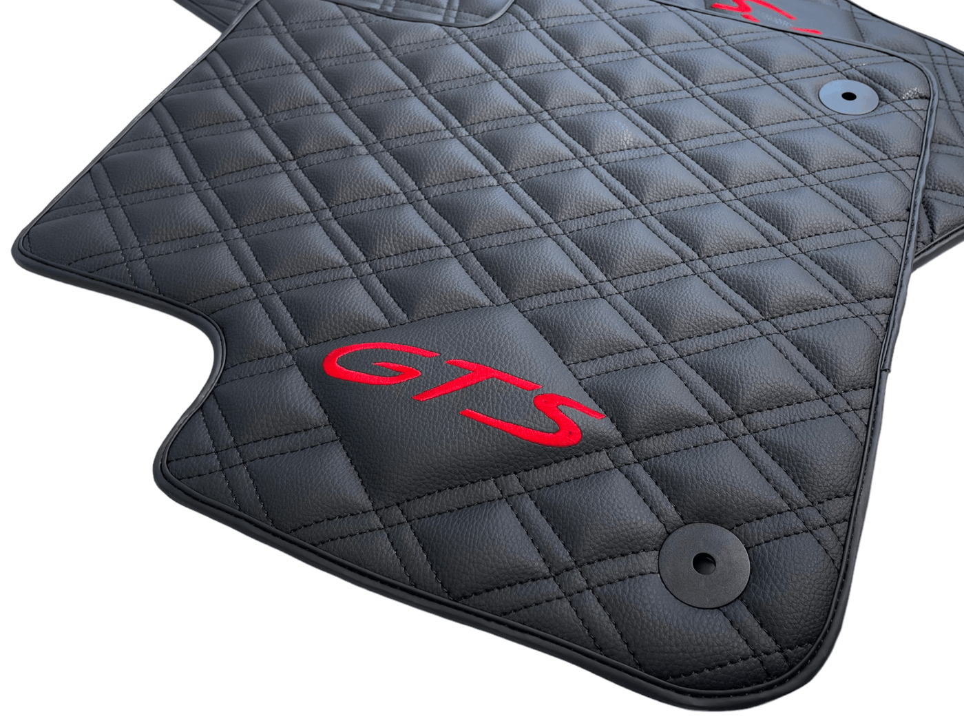 Leather Floor Mats for Porsche Cayenne GTS 2018-2023 - AutoWin